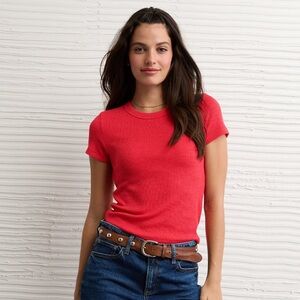 AE | Hey Baby | Waffle | T-shirt | Canyon Sun